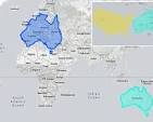 The True Size website shows just how large countries are ...